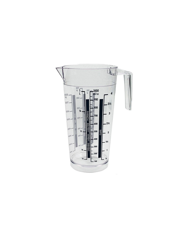 CARAFFA GRADUATA LT1 PLASTICA COSMOPLAST