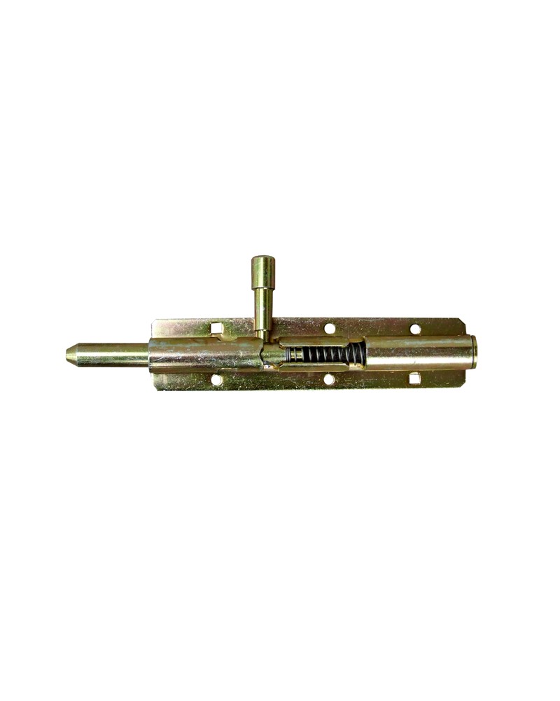 Catenaccio pesante CM20 DIAM.12MM Automatico a molla portalucchetto con fori.