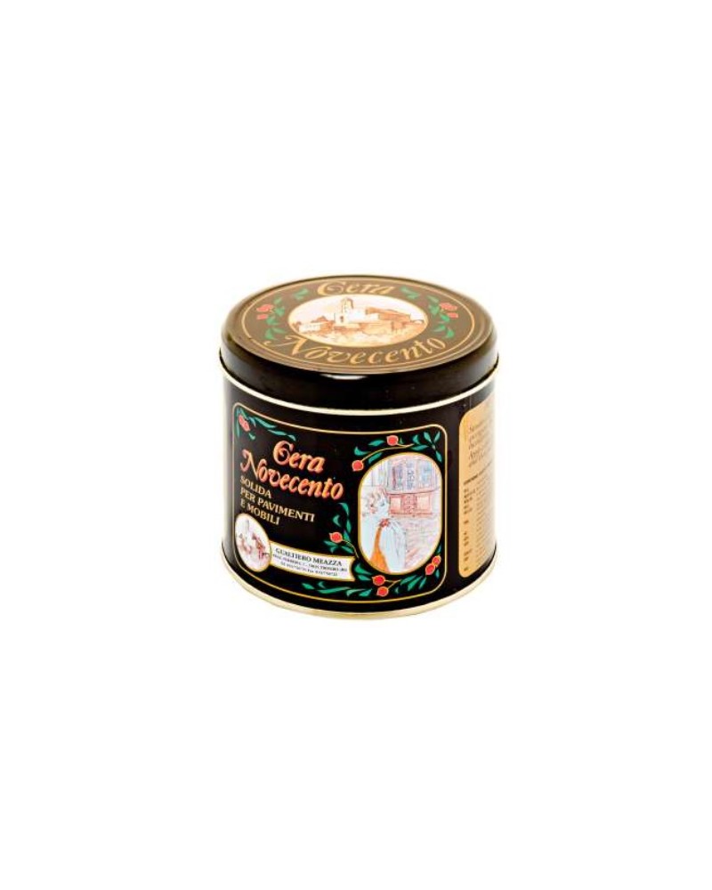 CERA 900 SOLIDA PER PAVIMENTI E MOBILI  COLORE NOCE SCURO ML 500 ART. Y93cera in pasta a base di solvente, contiene cera d'api e
