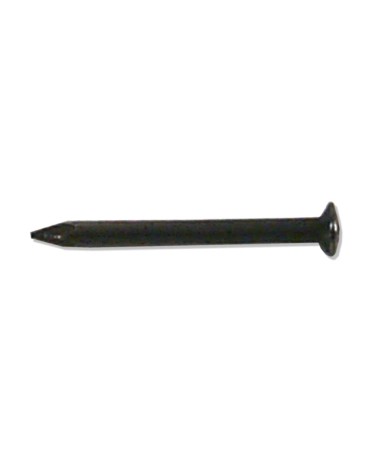 Chiodo in acciaio testa bombata, brunito 2X23MM 100PZ