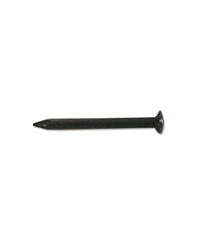 Chiodo in acciaio testa bombata, brunito 2X23MM 100PZ