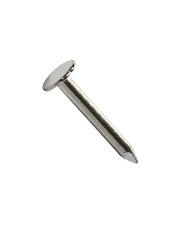 Chiodo testa piana larga 3,0X20MM GRAMMI 120 in ferro zincato.