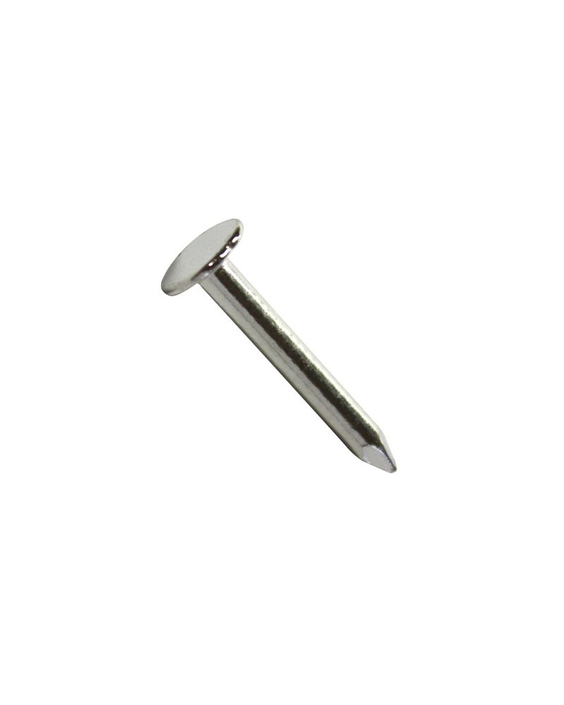Chiodo testa piana larga 3,0X20MM GRAMMI 120 in ferro zincato.