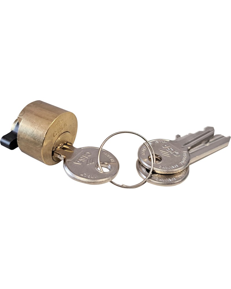 CILINDRO TONDO X SERRANDE CISA 02544/10 L 10MM