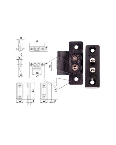 CISA 06511-00-0 CONTATTI PER SERRATURE