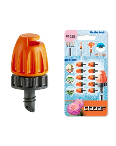 CLABER GOCCIOLANTE MICROIRRIGATORE 180° PZ10 91255