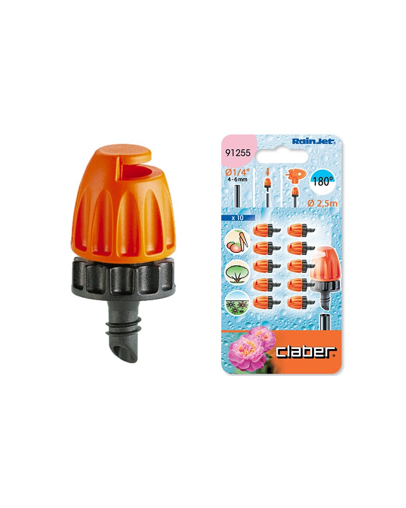 CLABER GOCCIOLANTE MICROIRRIGATORE 180° PZ10 91255