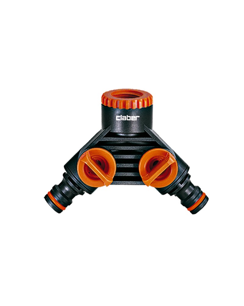 CLABER PRESA RUBINETTO 2 VIE ART. 8599