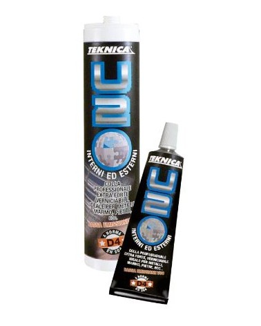 COLLA POLIURETANICA U2 TEKNICA PER INTERNI / ESTERNI VERNICIABILE, EXTRA FORTE 280ML D4 ART. 03-0001