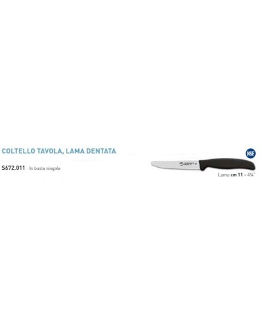 COLTELLO TAVOLA DENTATO CM11 linea SUPRA