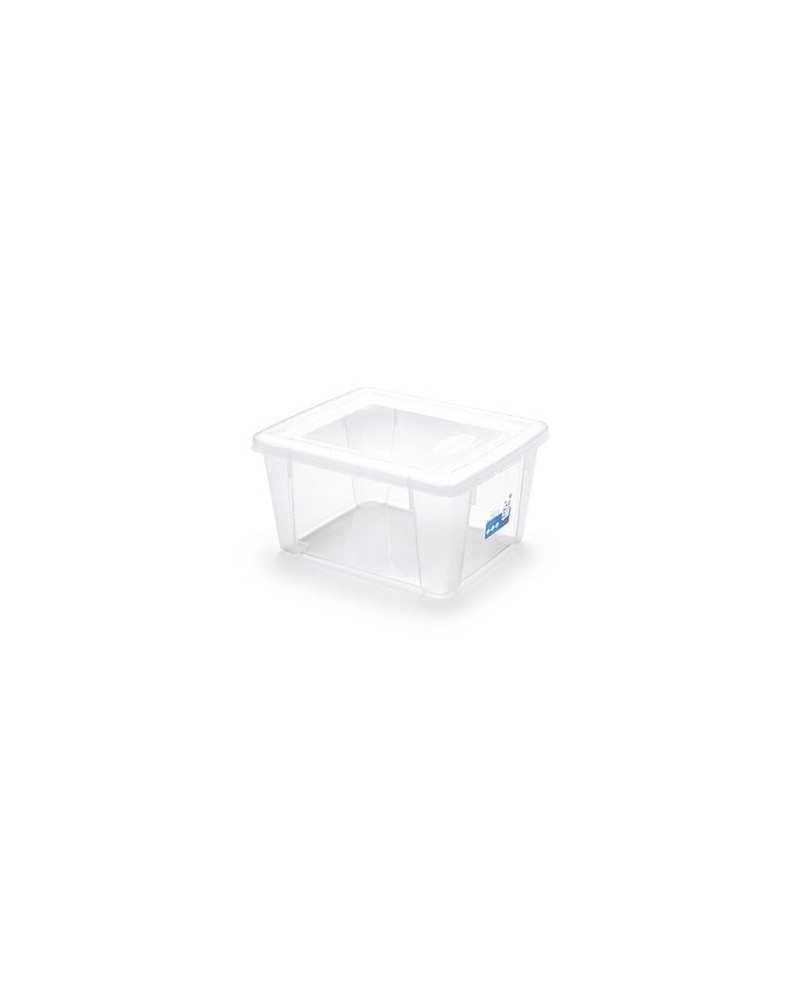 CONTENITORE SCATOLA MULTIUSO VISUALBOX S 2LT cm.19x16xh10 STEFANPLAST