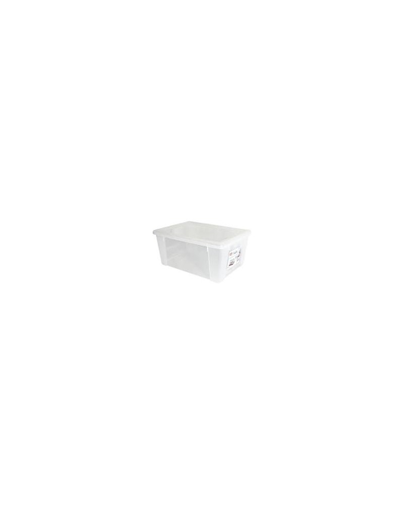 CONTENITORE SCATOLA MULTIUSO VISUALBOX XL 15LT 39,5X29X17H CM. STEFANPLAST ART. 13052