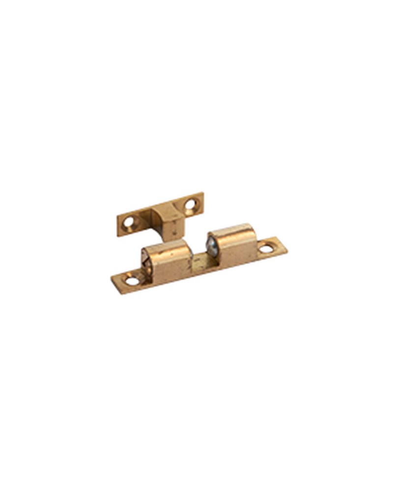 CRICCHETTO OTTONE 2 SFERE 8X44MM PER CHIUSURA ANTE 4 PEZZI