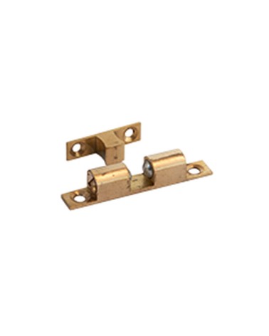 CRICCHETTO OTTONE 2 SFERE 8X44MM PER CHIUSURA ANTE 4 PEZZI