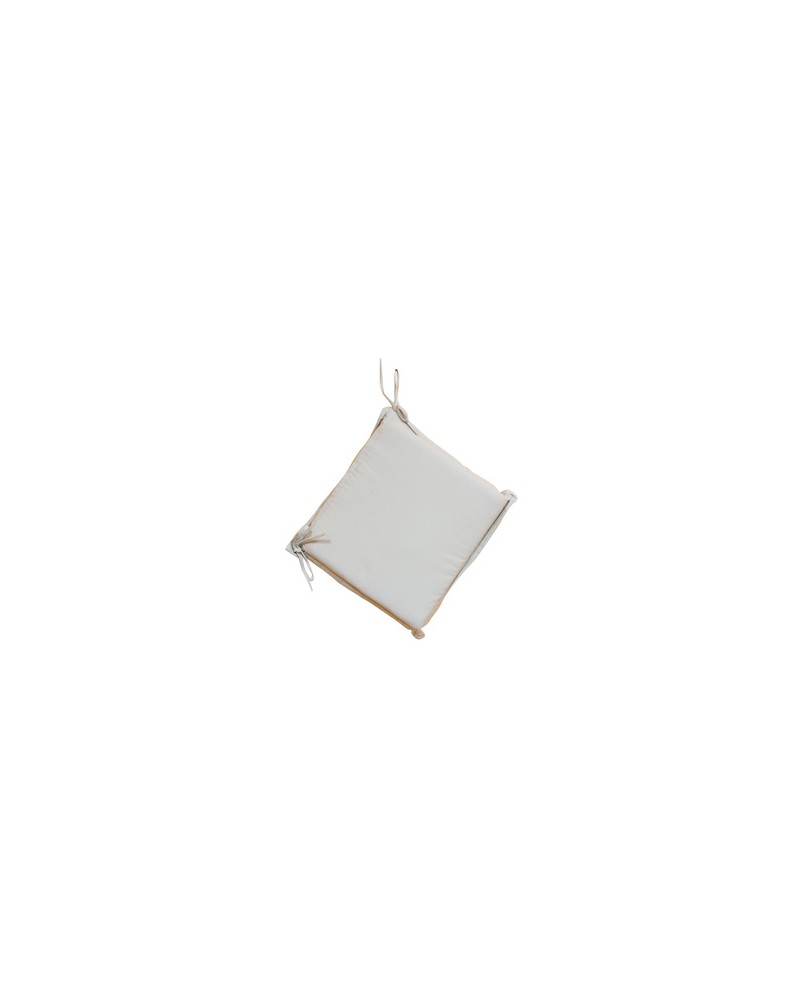 CUSCINO SUMMER ECRU' X SEDUTA spessore 5 cm, Dimensioni cm 38x41