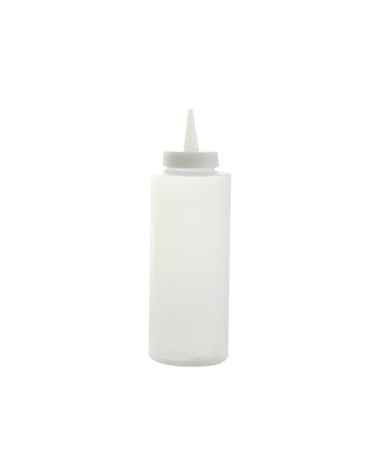 DISPENSER IN PLASTICA TRASPARENTE SQUEEZE 354ML PIAZZA
