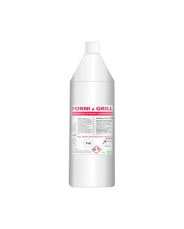 FID FORNI E GRILL Detergente alcalino schiumogeno fortemente sgrassante TANICA 5,5KG