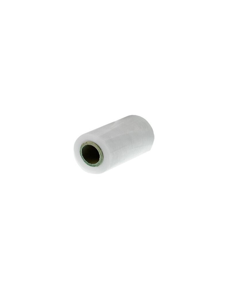 Film estensibile per imballo manuale, altezza H125MM, spessore 23 my, GRAMMI 350 trasparente.