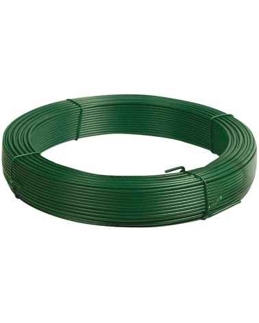 Filo zincato e plasticato 0,8X1,6MM  MT100 PAPILLON per reti