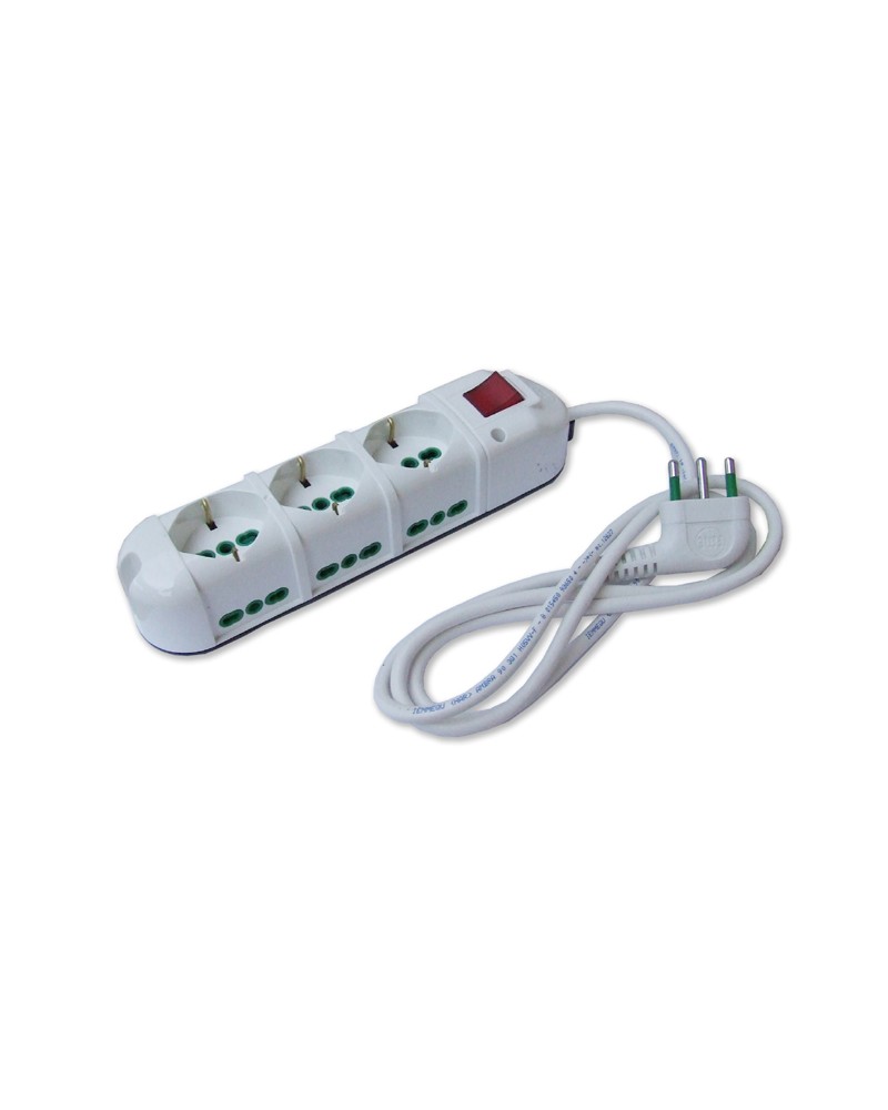 FME PROLUNGA MULTIPRESA 3X1 3+6 P.+INT FANTON 42122
