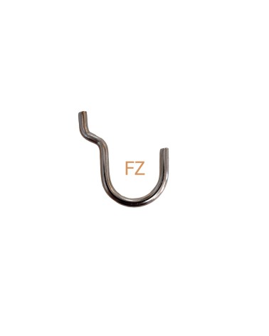 GANCIO PER FORATI FERRO NICHELATO N°3 ART. 260 METALMINUTERIE