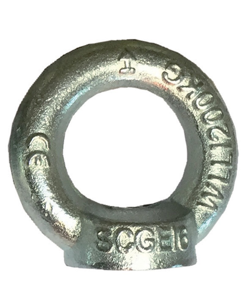 Golfare femmina MM10 MAURER in acciaio C15E - DIN 582 -  finitura zincata.