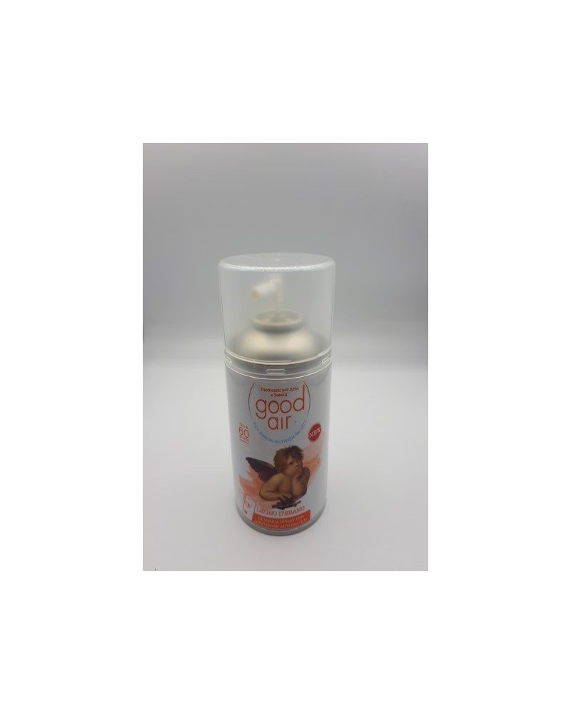 GOOD AIR LEGNO D'EBANO ML 250 PROFUMO DEODORANTE SPRAY PER AMBIENTI, PER DIFFUSORE  AUTOMATICO