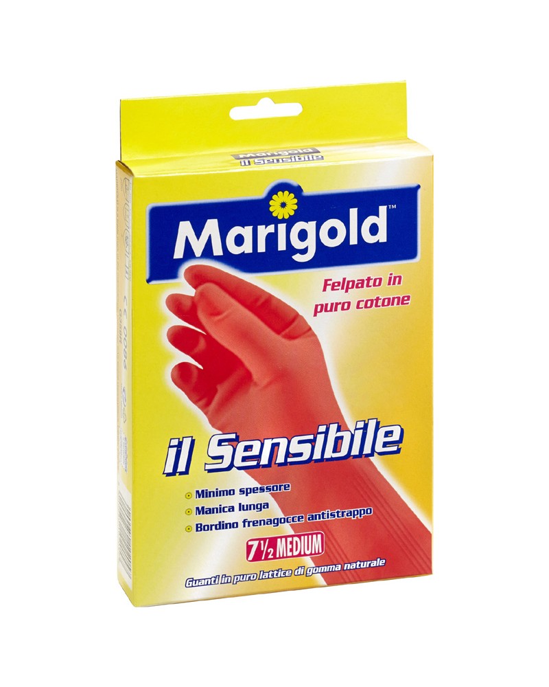 Guanto in lattice TAGLIA S 6 1/2 MARIGOLD IL SENSIBILE