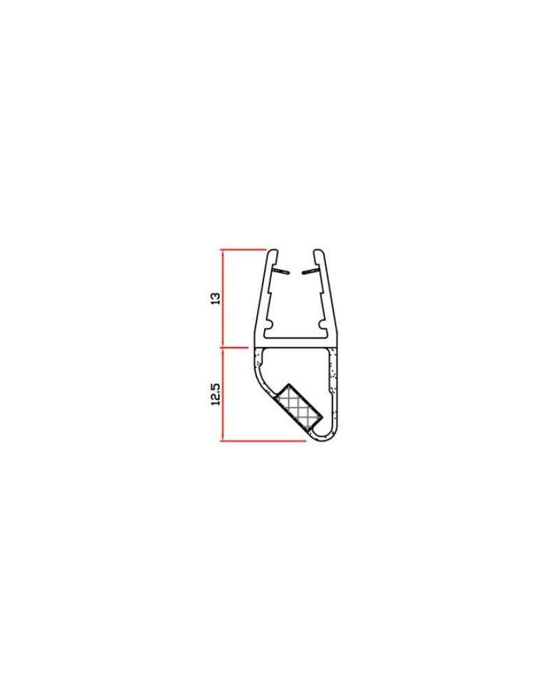 GUARNIZIONE BOX DOCCIA H 2 MT MOD.412