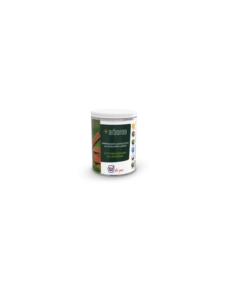 IMPREGNANTE ANTIGOCCIA ALL'ACQUA PER LEGNO COLORE NOCE SCURO IMG09 ML750