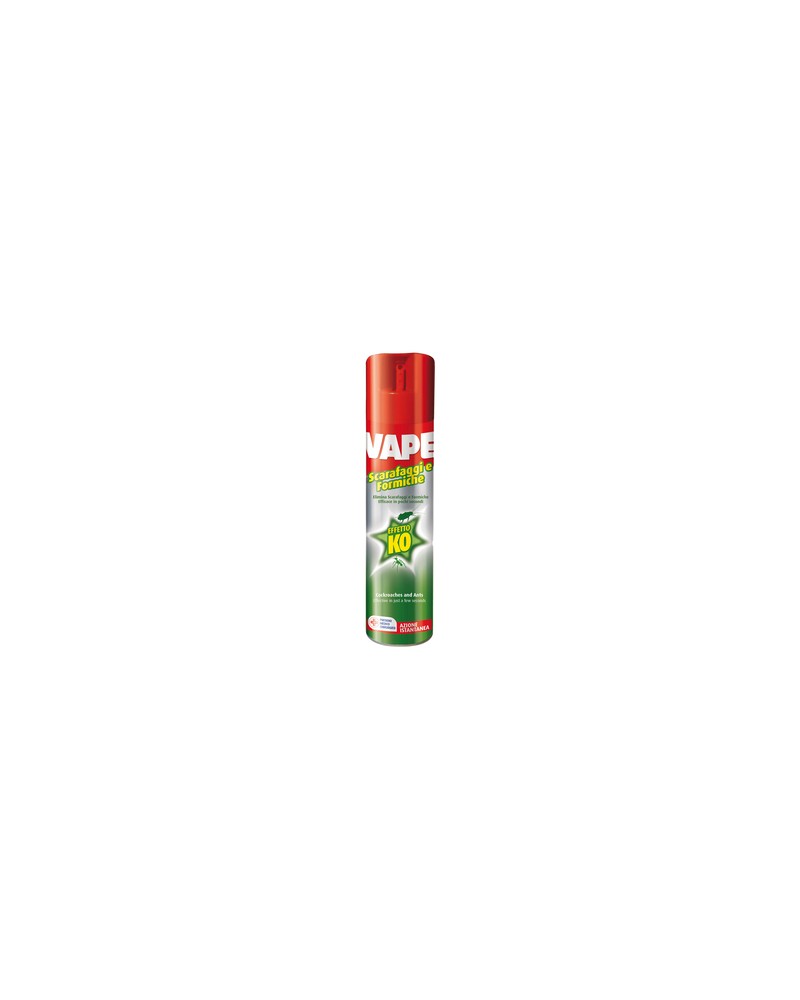 Insetticida spray ML400 elimina scarafaggi e formiche VAPE SUPER KO