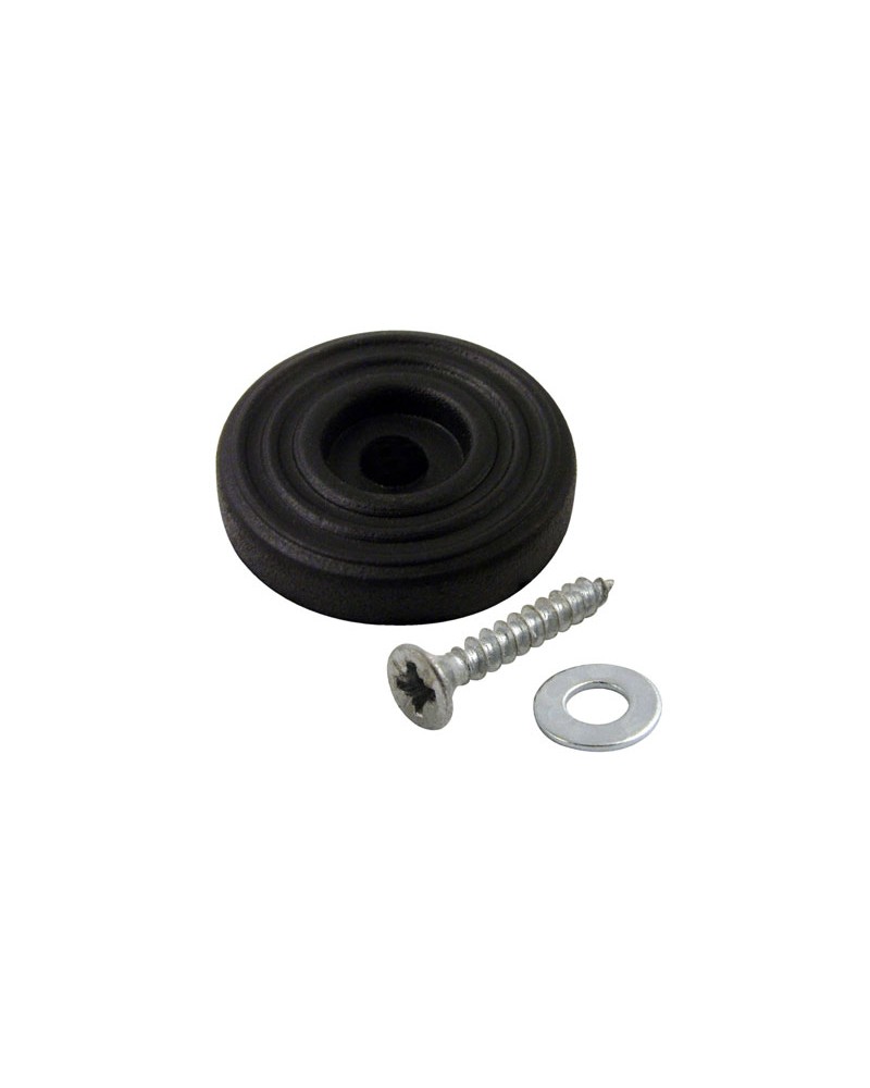 LABOR SOTTOPIEDI GOMMA NERO 23MM CON VITE PEZZI 8