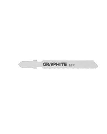 Lame per seghetto alternativo 75MM, 21 TPI  impugnatura a T, set 2 pezzi. GRAPHITE ART. 57H768