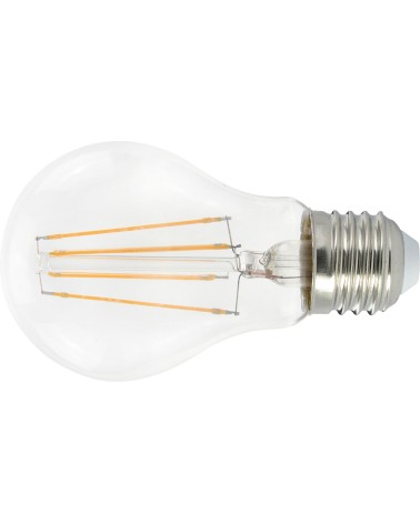 Lampadina a LED 7W = 60W con filamento MAURER GOCCIA -  attacco E27 - 2700° K (luce calda) - angolo fascio luminoso 360° - A++