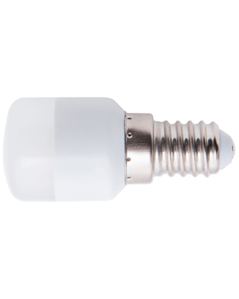 Lampadina a LED MAURER piccola pera - attacco E14 - 1,5W = 12W  ideale per l'uso in frigorifero, non adatta per il forno - 3000°