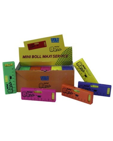 LIVELLA IN PLASTICA ABS 10CM