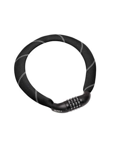 LUCCHETTO BRN CATENA COMBO 6 x 900 mm ALTA SICUREZZA NERO LU115N