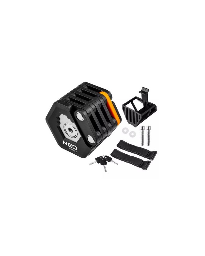 Lucchetto per bicicletta pieghevole con chiave ART. 91-006 NEO