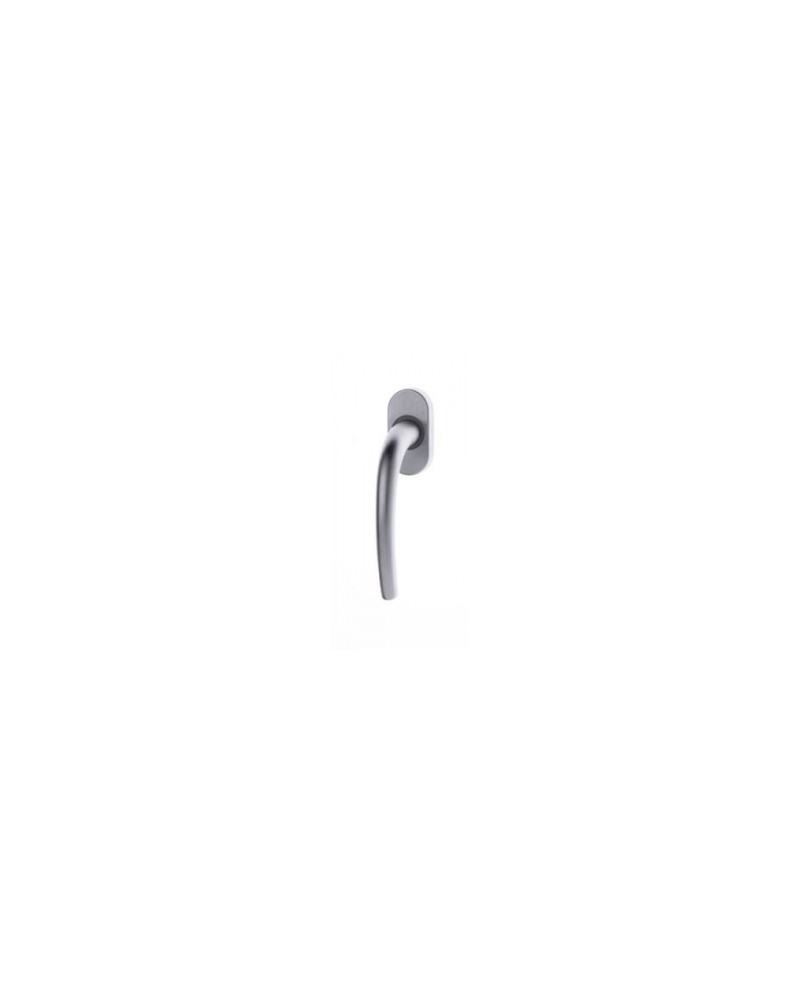 MANIGLIA OTTONE CROMATO SATINATO MILENA 40-35 GHIDINI