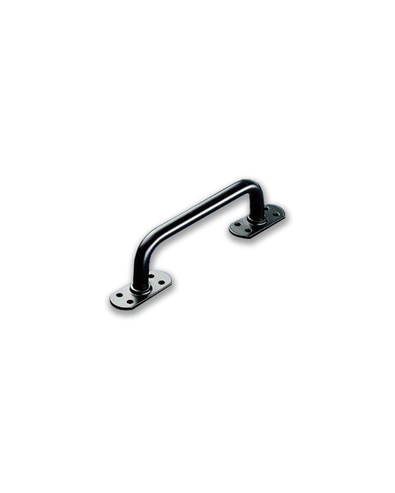 Maniglione per portoni diritto Ø15 mm. Verniciato nero. Comunello 677 CM20