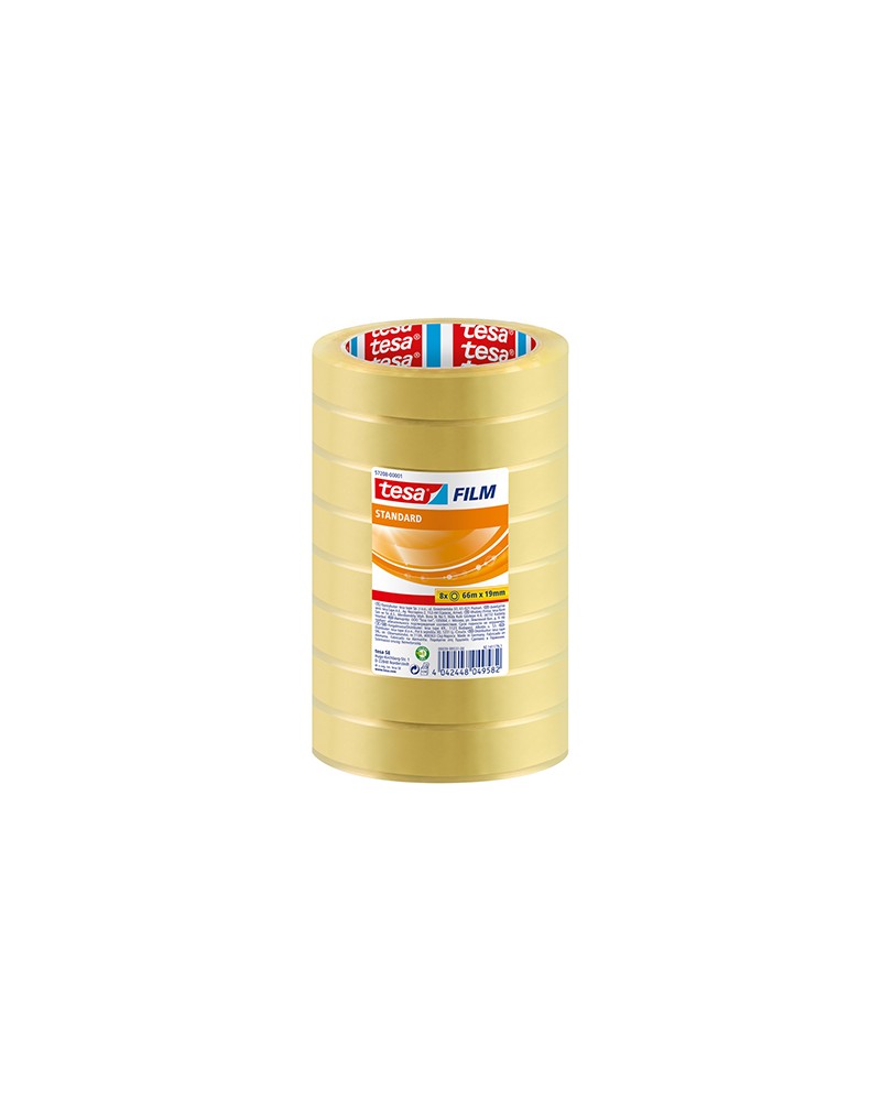 NASTRO ADESIVO TRASPARENTE 19MMX66 TESA