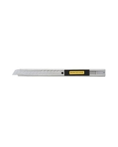 OLFA CUTTER 9 MM INOX SRV-1 CON BLOCCO AUTOMATICO