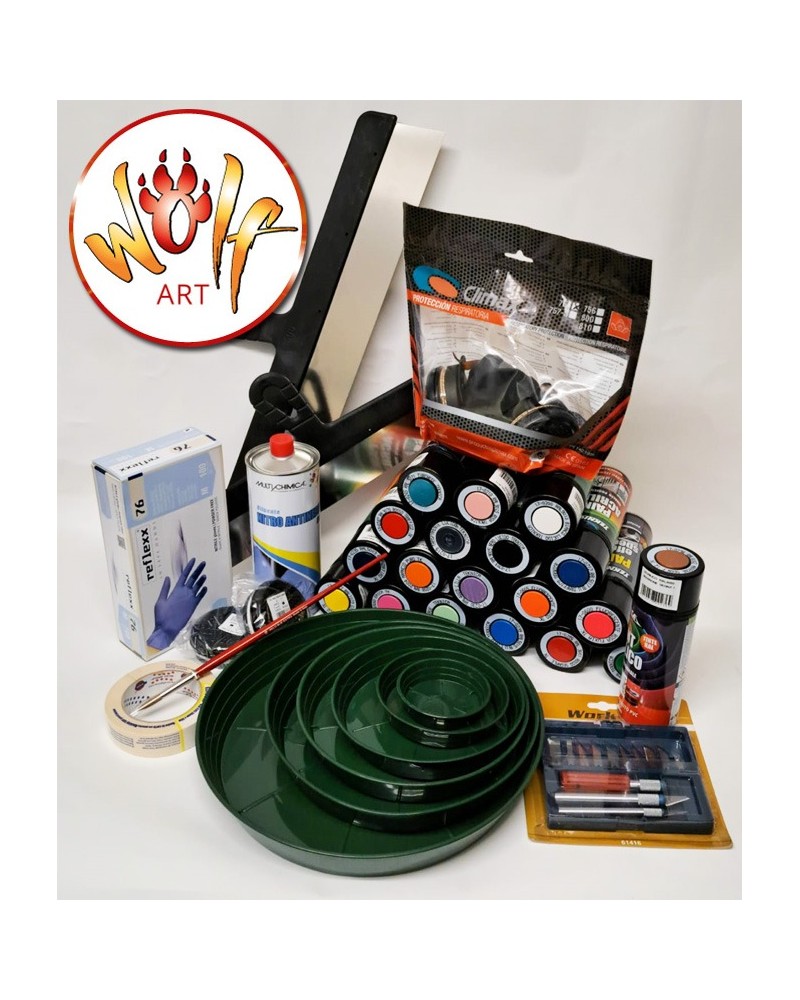 PACCHETTO PRO SPRAY ART BY WOLF ART