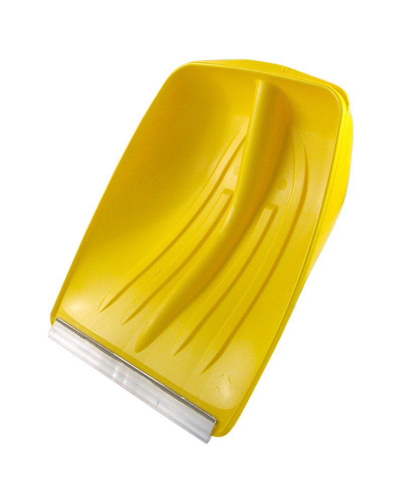 PALA NEVE A CUCCHIAIO CON PROFILO DI METALLO SENZA MANICO 37X41CM ART.57 MASS