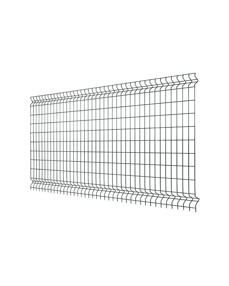 PANNELLO RECINZIONE FISSA BORDER ZINCATA E PLASTIFICATA LARG. 200 X ALTEZZA 123 CM