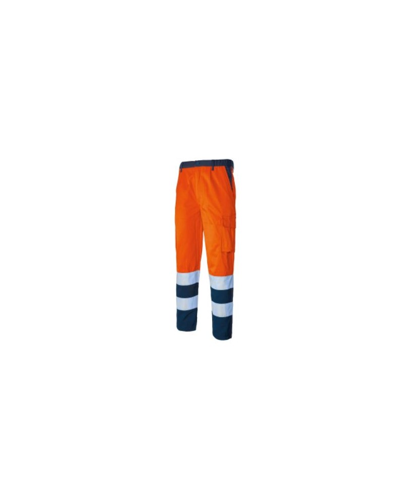 PANTALONI ALTA VISIBILITA' ARANCIO FUSTAGNO TAGLIA L