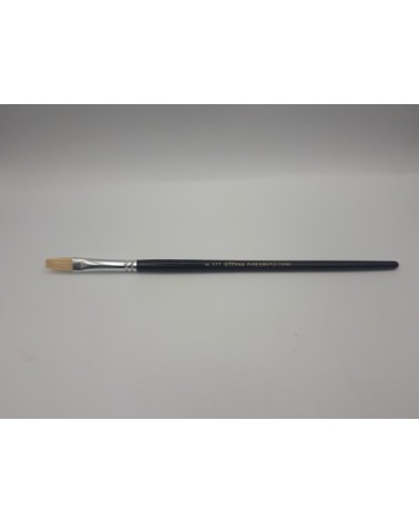 PENNELLO ASTUCCINO PIATTO N°0 S/577 NERO ETERNA