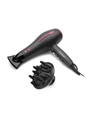 PHON TEXTA STYLE mod. G30702Phon con diffusore, 2 velocità di flusso d'aria, 3 temperature, concentratore d'aria, tasto per gett
