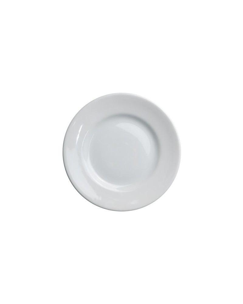 PIATTO PIANO 23,5CM BIANCO TIVOLI SATURNIA