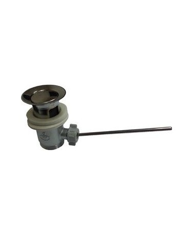 PILETTA CON SALTARELLO LAVABO BIDET D 1 1/4 OTTONE CROMATO